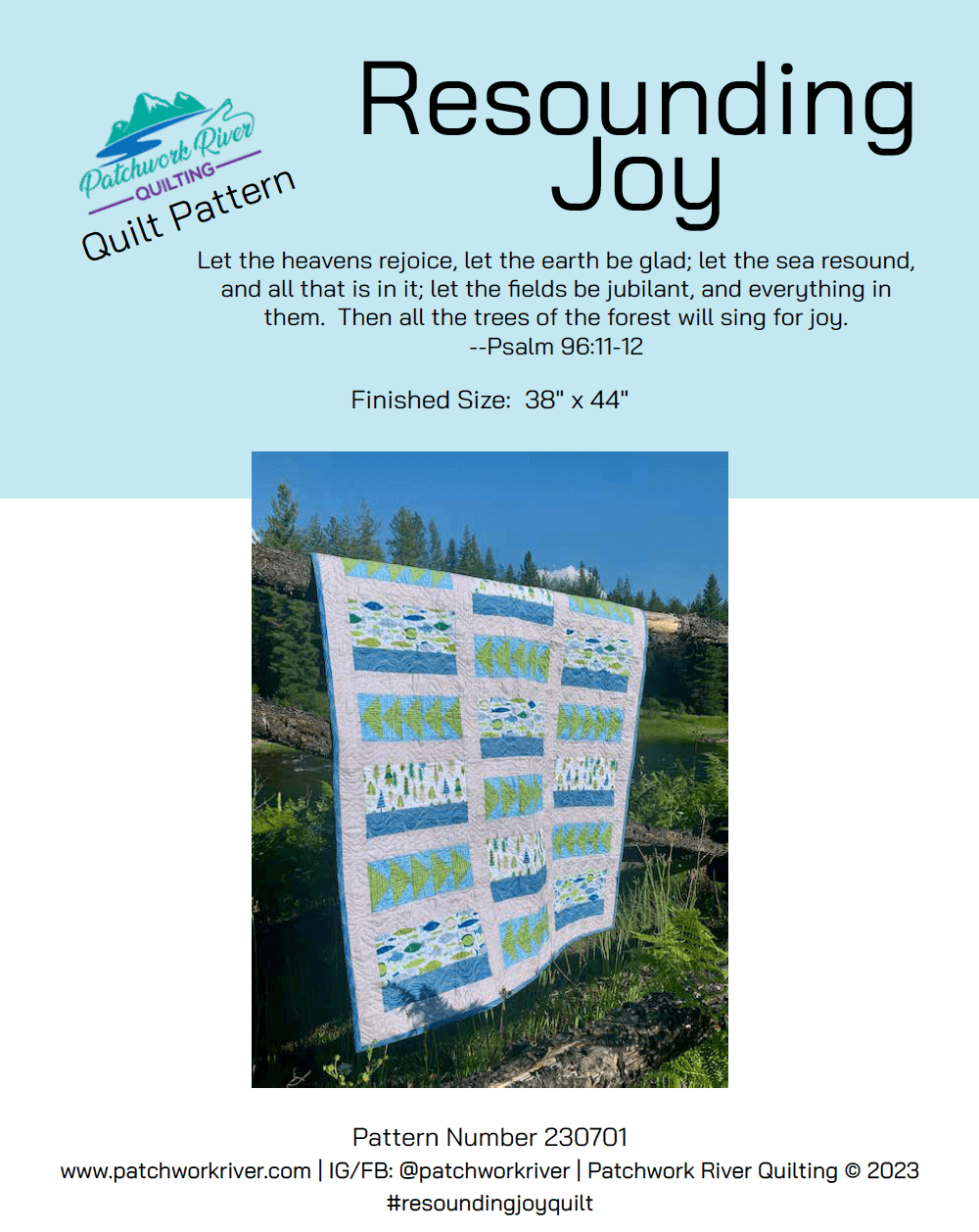 Resounding Joy Quilt Pattern