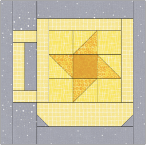 Friendly Mule Quilt Block Pattern
